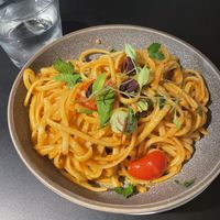 Kids linguini   at Yulli's in Byron Bay