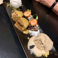 Dessert of the banquet menue   at Yulli's in Byron Bay