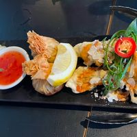 Mixed entree  at Yulli's in Byron Bay