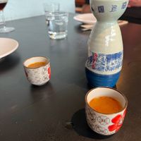 Soup shot  at Yulli's in Byron Bay