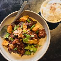 Dry-fried Cauliflower Jungle Curry  at Yulli's in Byron Bay