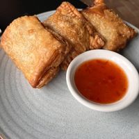 Curry puff   at Yulli's in Byron Bay