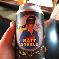 Their own brand beer   at Yulli's in Byron Bay