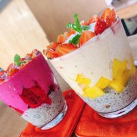 Tropical Fruit Chia Pudding
Pink Dragon Chia Pudding at In De Bowl in Jimbaran