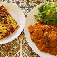 Dish of the day at Soul Food in Zagreb