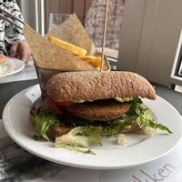 “Solsikken veggie burger”   at Solsikken ApS in Skaelskoer