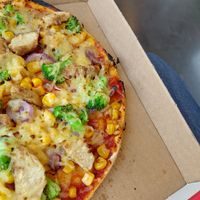 Vegane Pizza Williamsburg at Freddy Fresh Pizza in Nordhausen