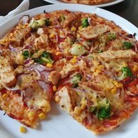Vegane Pizza at Freddy Fresh Pizza in Nordhausen