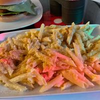 Cheesy pasta at Level Up in Bucharest