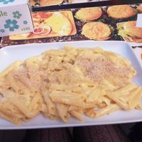 Pasta at Level Up in Bucharest