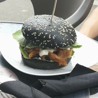 "Chicken" Burger at Level Up in Bucharest