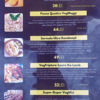Menu I at Level Up in Bucharest