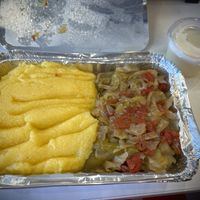 Sarmale (traditional Romanian cabbage rolls)   at Level Up in Bucharest