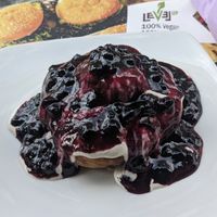 Papanași at Level Up in Bucharest