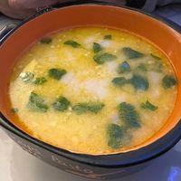 Ciorbă de burtă (de sabor igual que la original) #Veganuary at Level Up in Bucharest