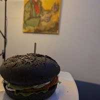 Super nice burger! at Level Up in Bucharest