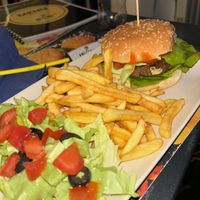 Beyond burger and fries   at Level Up in Bucharest