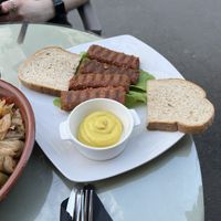 Plant based steak   at Level Up in Bucharest