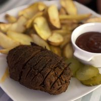 No lamb Steak   at Level Up in Bucharest