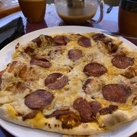 Pizza Salami  at Level Up in Bucharest