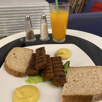 Veganized Mici  at Level Up in Bucharest