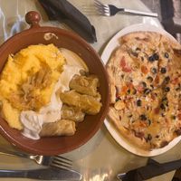 Traditional food and pizza    at Level Up in Bucharest