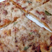 Pizza at Level Up in Bucharest