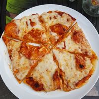 Cajurella pizza at Level Up in Bucharest