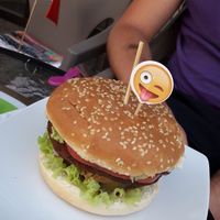 Best burger at Level Up in Bucharest