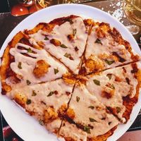 Pizza at Level Up in Bucharest