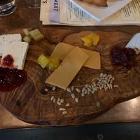 Plant based cheese board at Goed Zuur in Denver