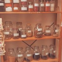 Nuts and dried fruits at Scoop in York