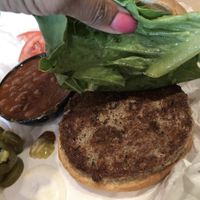 Impossible burger   at Brothers BBQ in Broomfield