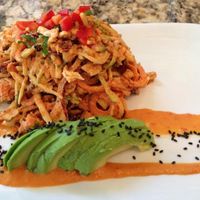 Pad Thai - really filling! at Cafe 118 in Winter Park