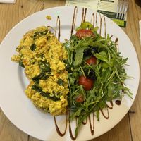 Tofu and ackee scramble   at OctaGreen in South West London