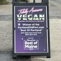   at Totally Awesome Vegan Food Truck in Portland