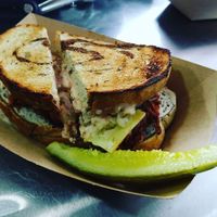 Reuben!! at Totally Awesome Vegan Food Truck in Portland