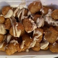Maple Tots at Totally Awesome Vegan Food Truck in Portland