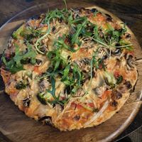 Vegane Pizza at Nohut in Bielefeld