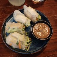 Tofu summer rolls at Mi & Pho in Manchester