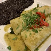 Enchiladas de Aguacate at Cantina Laredo in Bloomington