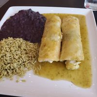 Enchiladas at Cantina Laredo in Bloomington