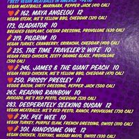 Veggie Options - Menu at Ike's in Hayward