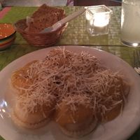 Vegan food at Namaste in Montevideo