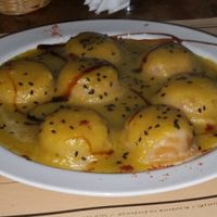 pasta with veggies at Namaste in Montevideo