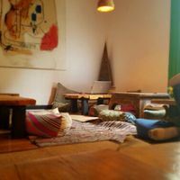 inside at Namaste in Montevideo