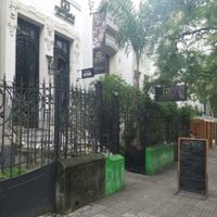 outside at Namaste in Montevideo