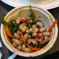 Black eyed pea salad at Sweet Home Cafe in Washington