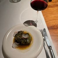 Stuffed vine leaves  at Selfie in Moscow