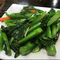 stir fried kai lan with ginger at Feng Cheng Xuan in Macau